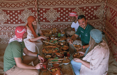 No room for improvement — or another bite — at Emirati feast